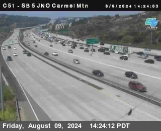 SB 5 at Carmel Mountain Rd.