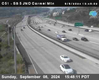 SB 5 at Carmel Mountain Rd.