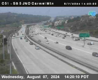 SB 5 at Carmel Mountain Rd.