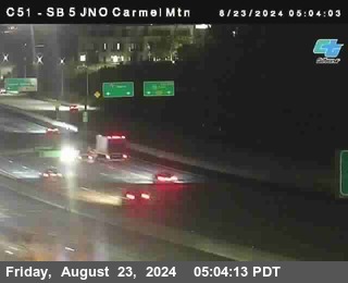 SB 5 at Carmel Mountain Rd.