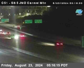 SB 5 at Carmel Mountain Rd.