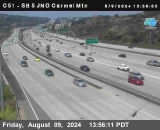 SB 5 at Carmel Mountain Rd.