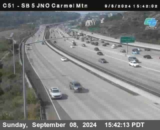 SB 5 at Carmel Mountain Rd.