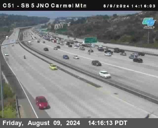 SB 5 at Carmel Mountain Rd.