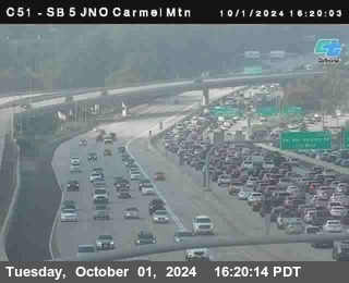 SB 5 at Carmel Mountain Rd.