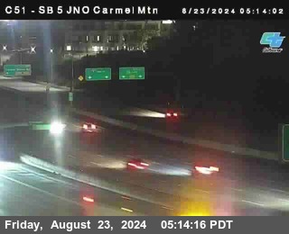 SB 5 at Carmel Mountain Rd.