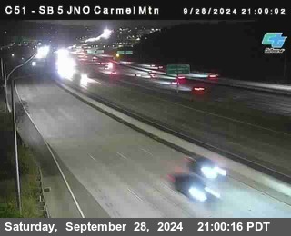 SB 5 at Carmel Mountain Rd.