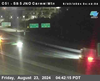 SB 5 at Carmel Mountain Rd.