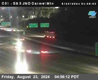 SB 5 at Carmel Mountain Rd.