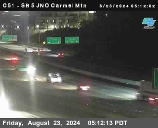 SB 5 at Carmel Mountain Rd.