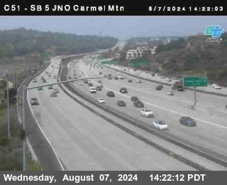 SB 5 at Carmel Mountain Rd.