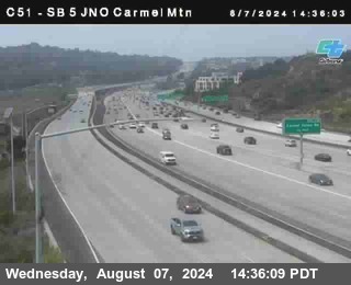 SB 5 at Carmel Mountain Rd.