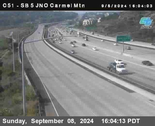 SB 5 at Carmel Mountain Rd.