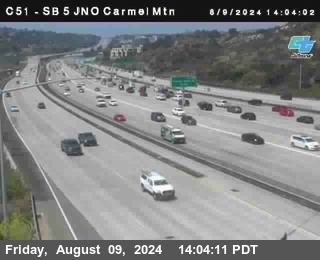 SB 5 at Carmel Mountain Rd.