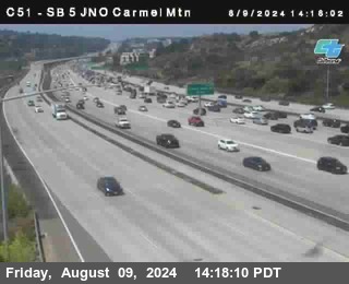 SB 5 at Carmel Mountain Rd.