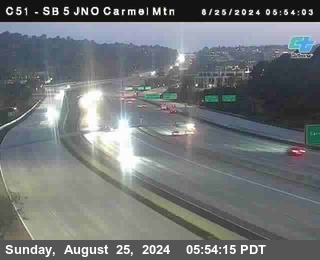 SB 5 at Carmel Mountain Rd.