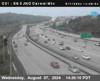 SB 5 at Carmel Mountain Rd.