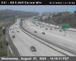 SB 5 at Carmel Mountain Rd.