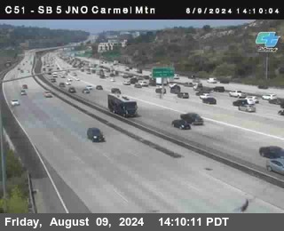 SB 5 at Carmel Mountain Rd.