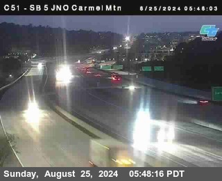 SB 5 at Carmel Mountain Rd.