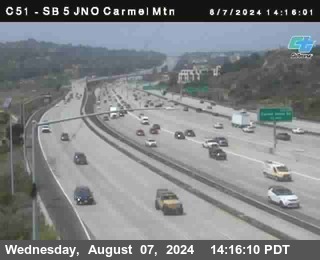 SB 5 at Carmel Mountain Rd.