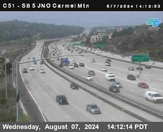 SB 5 at Carmel Mountain Rd.