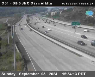 SB 5 at Carmel Mountain Rd.