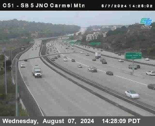 SB 5 at Carmel Mountain Rd.