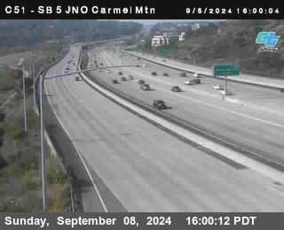 SB 5 at Carmel Mountain Rd.