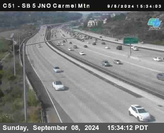 SB 5 at Carmel Mountain Rd.