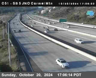 SB 5 at Carmel Mountain Rd.