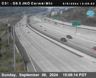 SB 5 at Carmel Mountain Rd.