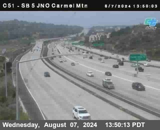 SB 5 at Carmel Mountain Rd.