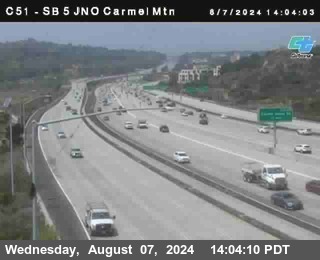 SB 5 at Carmel Mountain Rd.