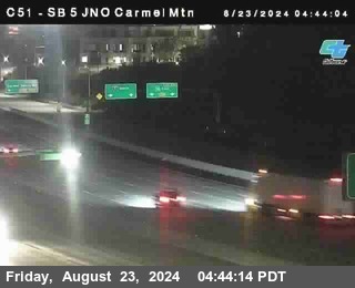 SB 5 at Carmel Mountain Rd.