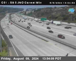 SB 5 at Carmel Mountain Rd.