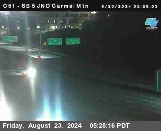 SB 5 at Carmel Mountain Rd.