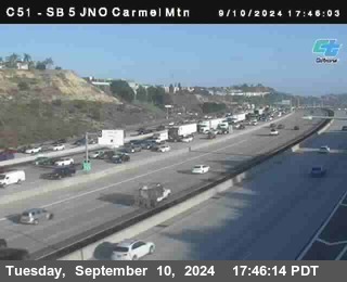 SB 5 at Carmel Mountain Rd.