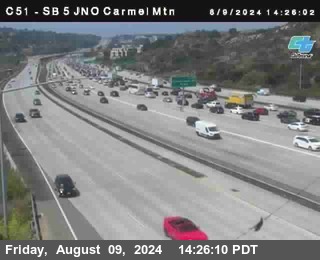 SB 5 at Carmel Mountain Rd.