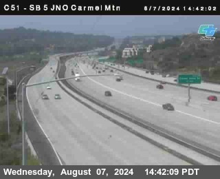 SB 5 at Carmel Mountain Rd.