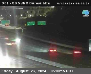 SB 5 at Carmel Mountain Rd.