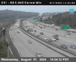 SB 5 at Carmel Mountain Rd.