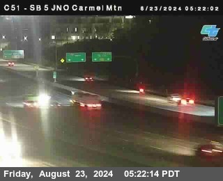 SB 5 at Carmel Mountain Rd.