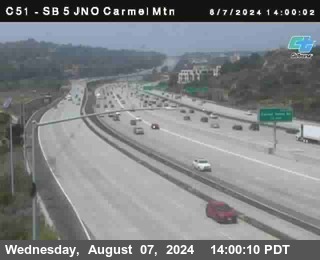 SB 5 at Carmel Mountain Rd.