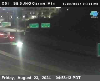 SB 5 at Carmel Mountain Rd.