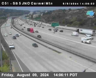 SB 5 at Carmel Mountain Rd.