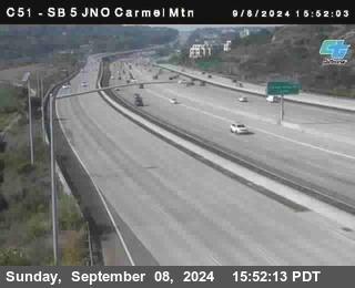 SB 5 at Carmel Mountain Rd.