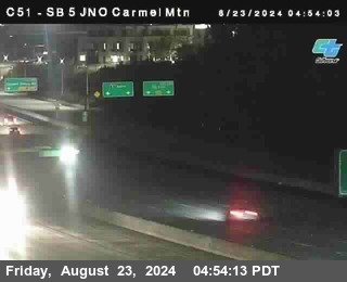 SB 5 at Carmel Mountain Rd.