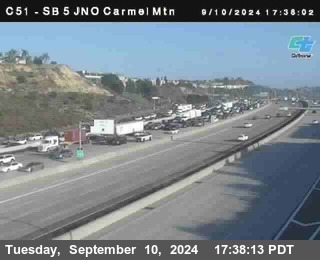 SB 5 at Carmel Mountain Rd.