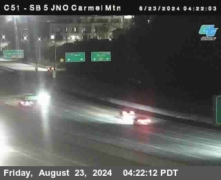 SB 5 at Carmel Mountain Rd.